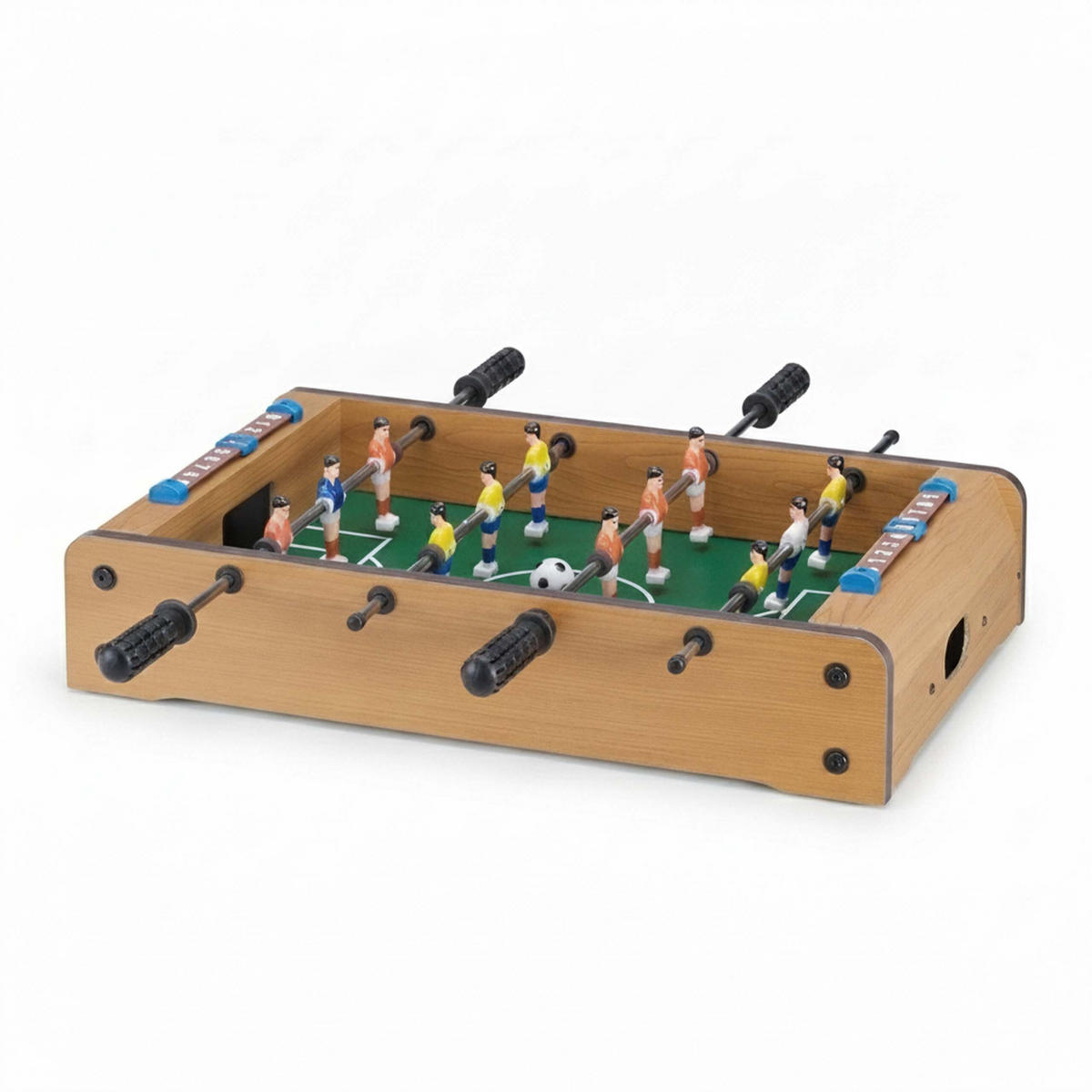 KIKER Smeđa Zelena MDF s 2 loptice - svijetlo smeđa, drvni materijal/metal (51/50cm) - Relaxdays