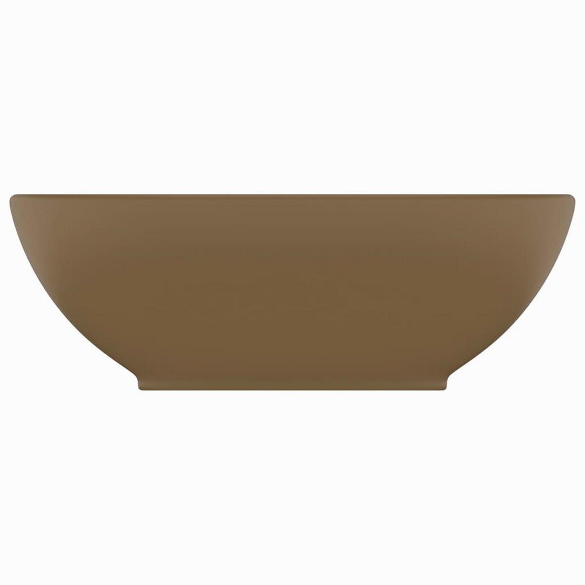 WASCHBECKEN Lange 40/33/13.5 cm - Creme, Keramik (40/13.5/33cm) - Nettlife