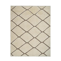 TEPPICH Gabbeh Beige 190/148 cm Schurwolle - Beige, Textil (148/190cm) - Looma