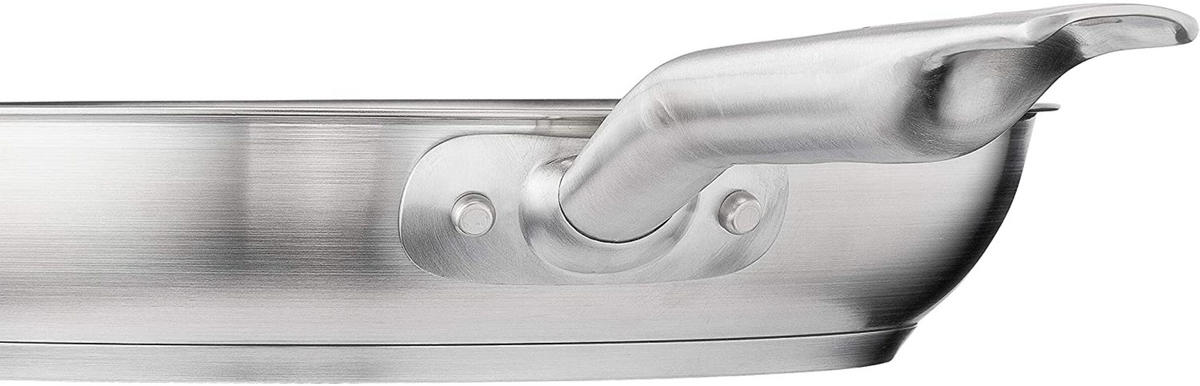 BRATPFANNE Virtuoso E49204 Silber 24cm - Silberfarben, Metall (24cm) - Tefal