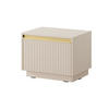 NACHTTISCH MAESTRO 54/42/39 cm Beige - Beige, Holzwerkstoff (54/42/39cm) - MASSENO