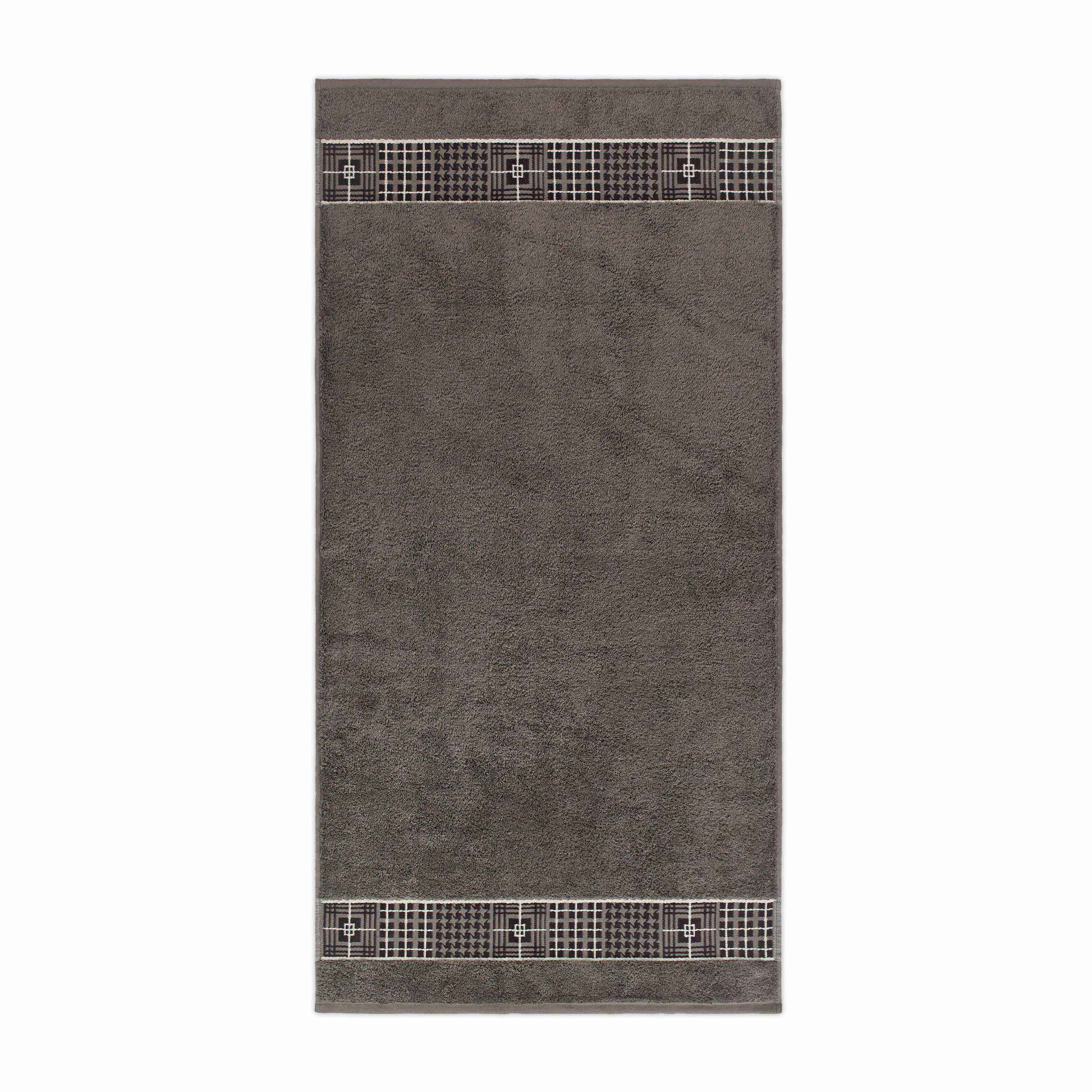 HANDTUCH FJORD - Grau, Textil (50/100cm) - Möve for Frottana