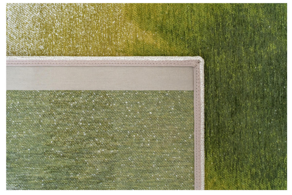 TEPPICH modern Flachgewebe GLOBE Grün 240 x 340 cm - Grün, Textil (240/340cm) - Novatrend