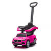 RUTSCHER Mercedes Benz C-Klasse pink Stauraum Fußstütze Schiebegriff Hupe - Rosa, Kunststoff (84/40/83cm) - Chipolino