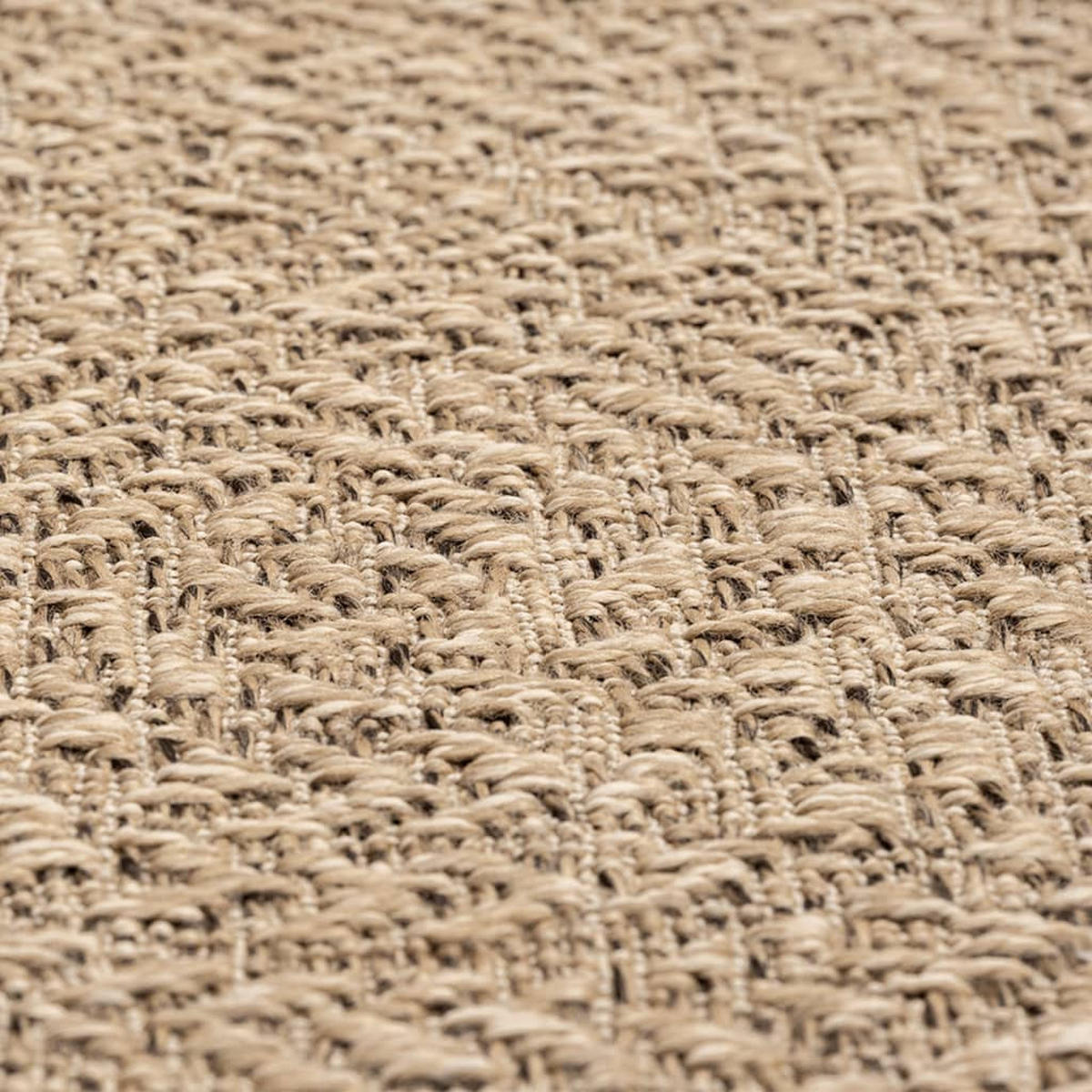 TEPPICH Zizur fur Indoor und Outdoor 240/340 cm aus PP in Jute-Optik - Braun, Kunststoff/Textil (240/340cm) - vidaXL