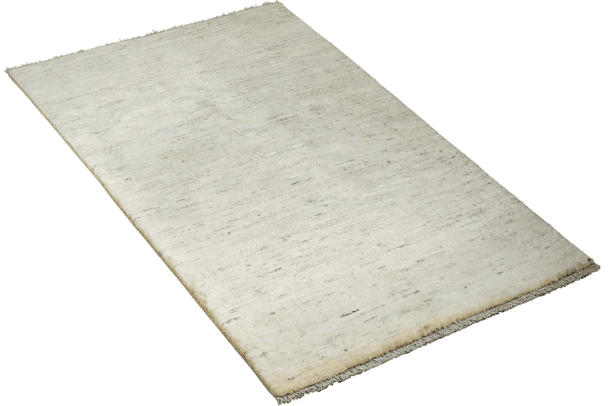 GABBEH-TEPPICH handgeknüpft Beige 200/147 cm Schurwolle - Beige, Textil (147/200cm) - Looma