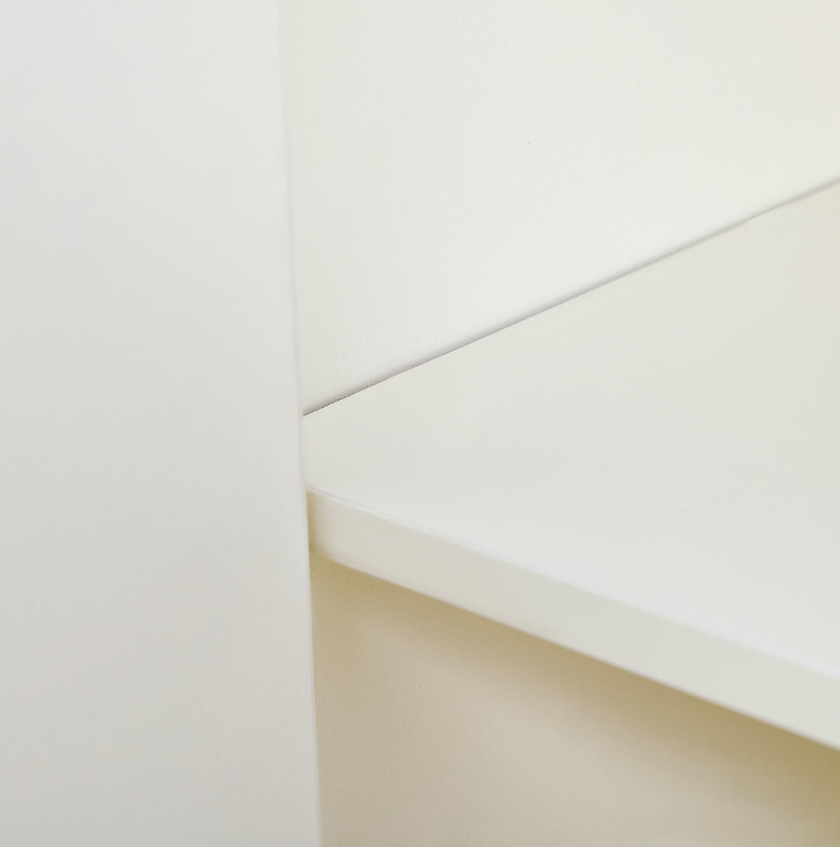 SIDEBOARD 160/40/82 cm weiß aus MDF mit 2 Schubladen und 4 Türen - Weiß, Holzwerkstoff (40/82/160cm) - OKWISH