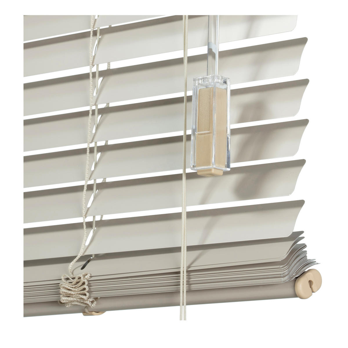 ALUMINIUMJALOUSIE 25mm Arena 135 X 175 cm - Beige, Textil (135/175/175cm) - VIEWTEX
