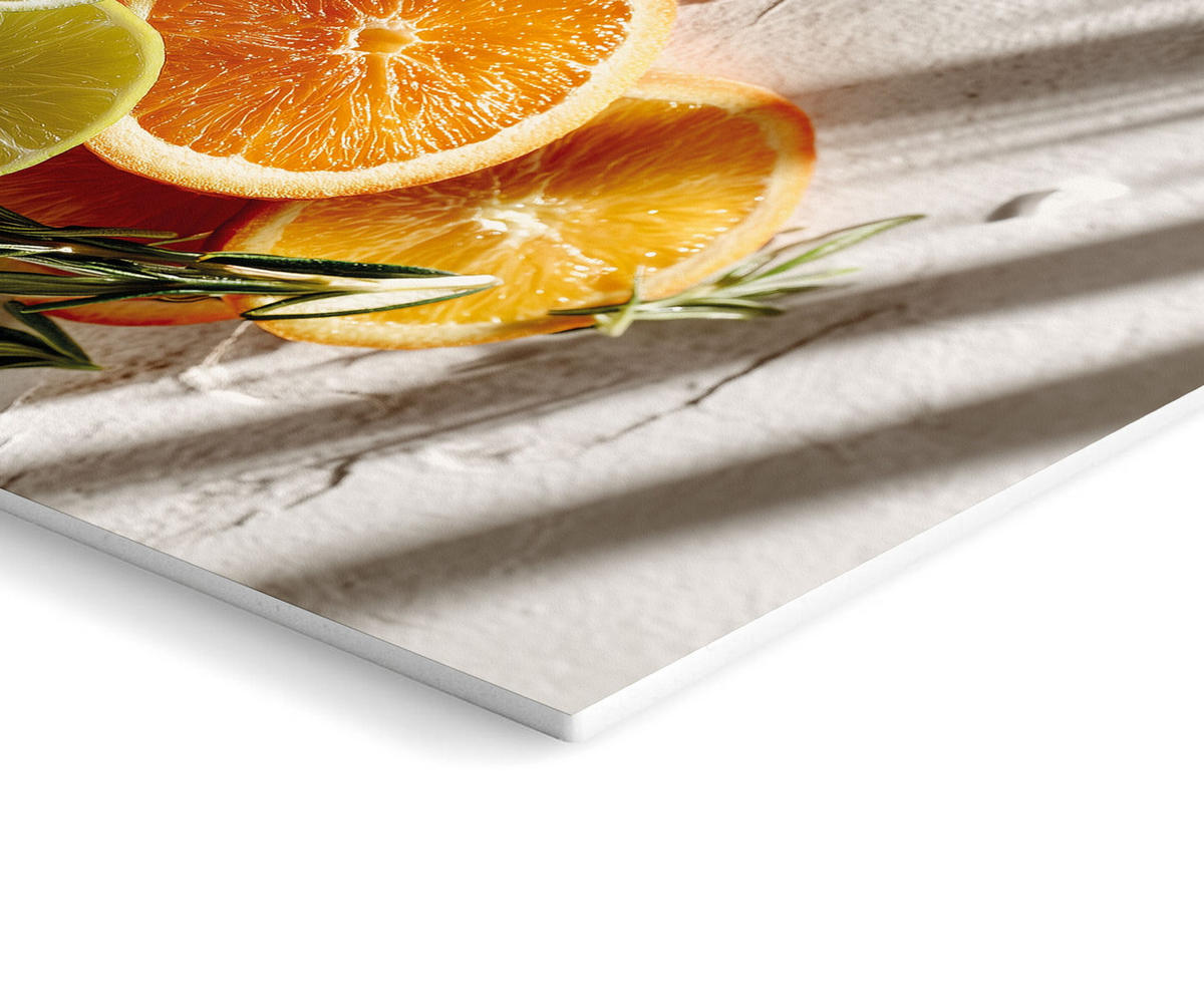 BILDERSET 3er-Set 30x40 cm Küche Küchenbilder Aperol Spritz - Beige, Kunststoff (30/40cm) - artissimo