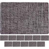 TISCHSETS Linen Taupe 44 x 29 cm 12er Set - Taupe, Kunststoff (43.5/28.5/0.1cm) - Ritzenhoff Breker