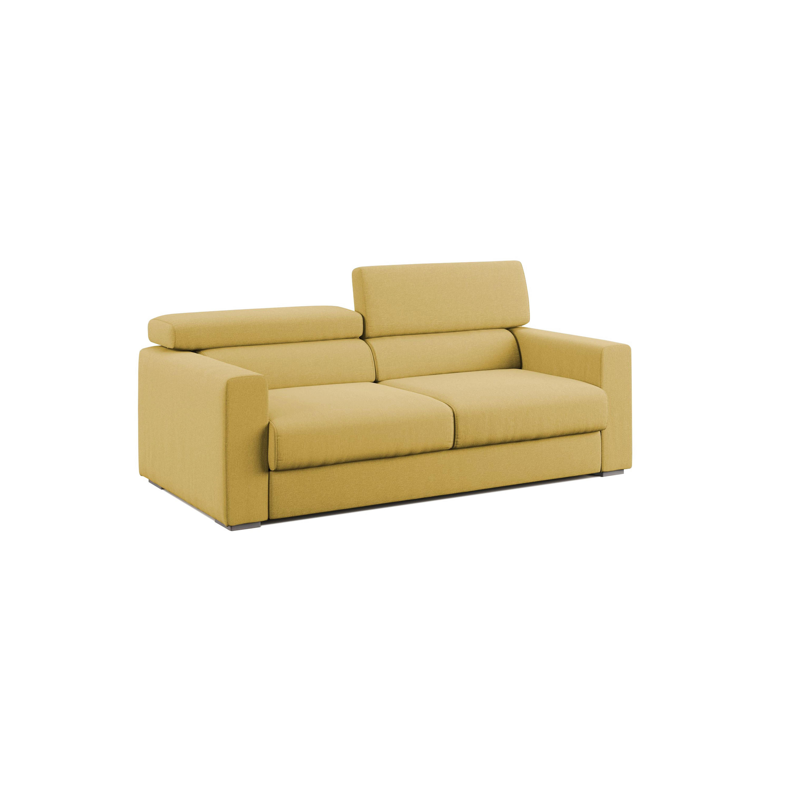 Divani.store Linearsofa Gelb 158x89x100 cm