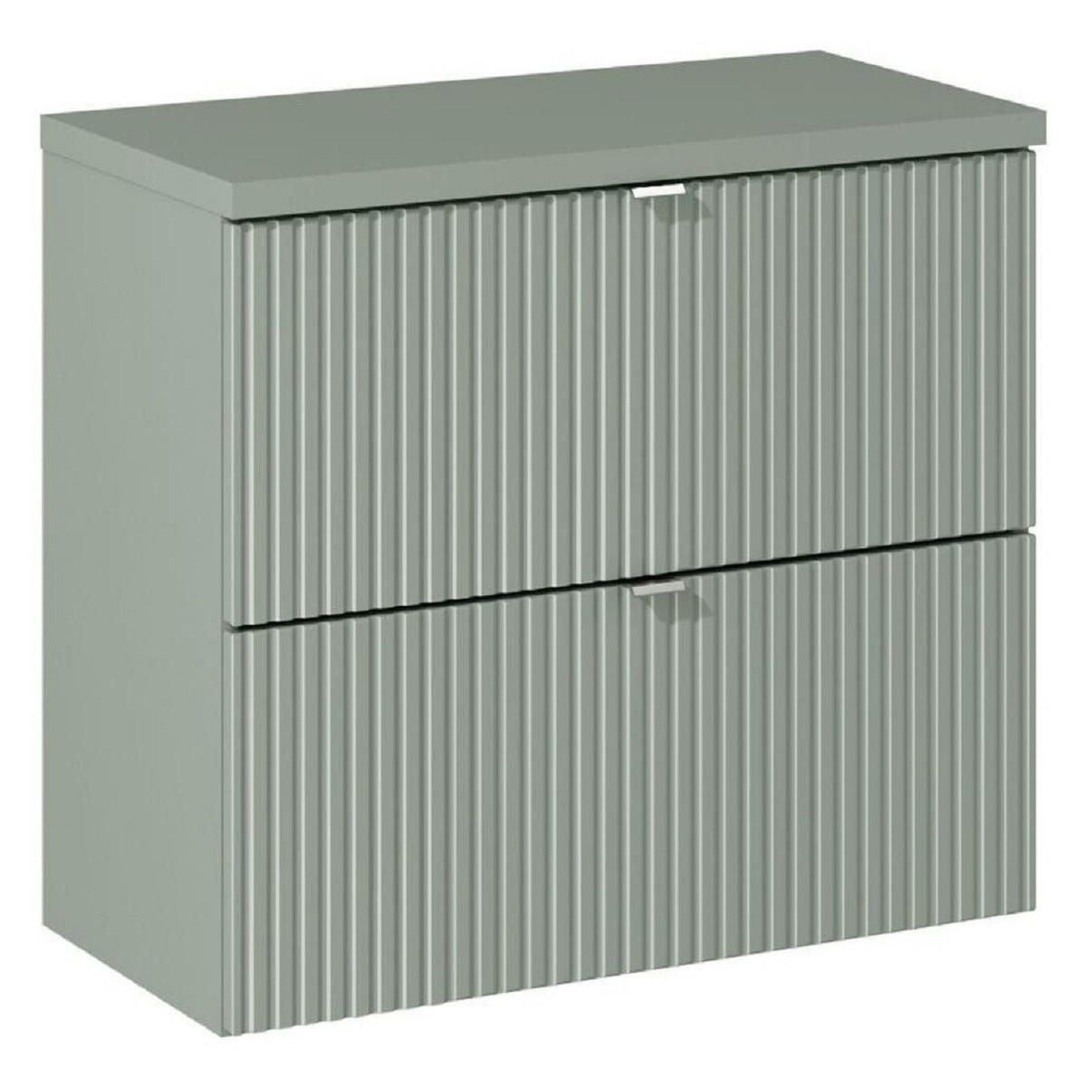 XXXLutz Waschtischunterschrank Grün 80x57x40 cm