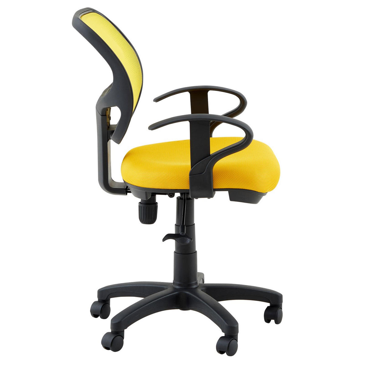 KINDERDREHSTUHL COOL - Gelb, Textil (58/97/58cm) - IDIMEX