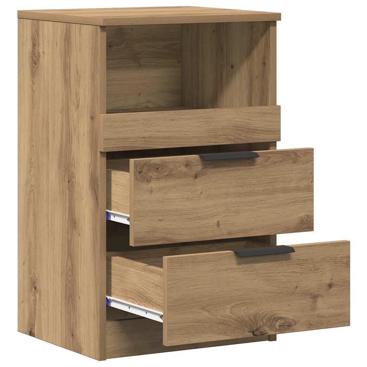 NACHTTISCH Artisan-Eiche 40/36/65 Cm Holzwerkstoff - Braun, Holzwerkstoff (36/65/40cm) - vidaXL
