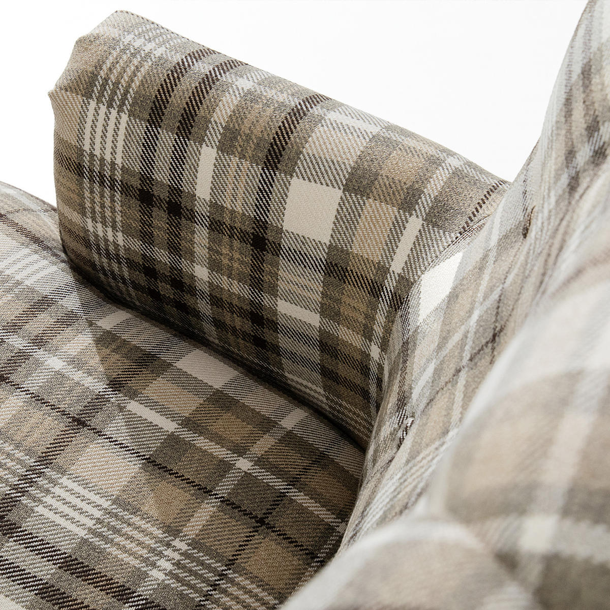 SESSEL MIT FUẞSTÜTZE TOMIS, Braun/Beige - Braun, Eichenholz/Holz (76/101/83cm) - KONSIMO®