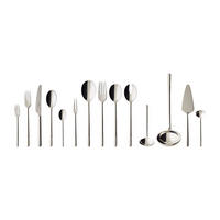 TAFELBESTECK Ella silber 70er Set - Silberfarben, Metall - Villeroy & Boch