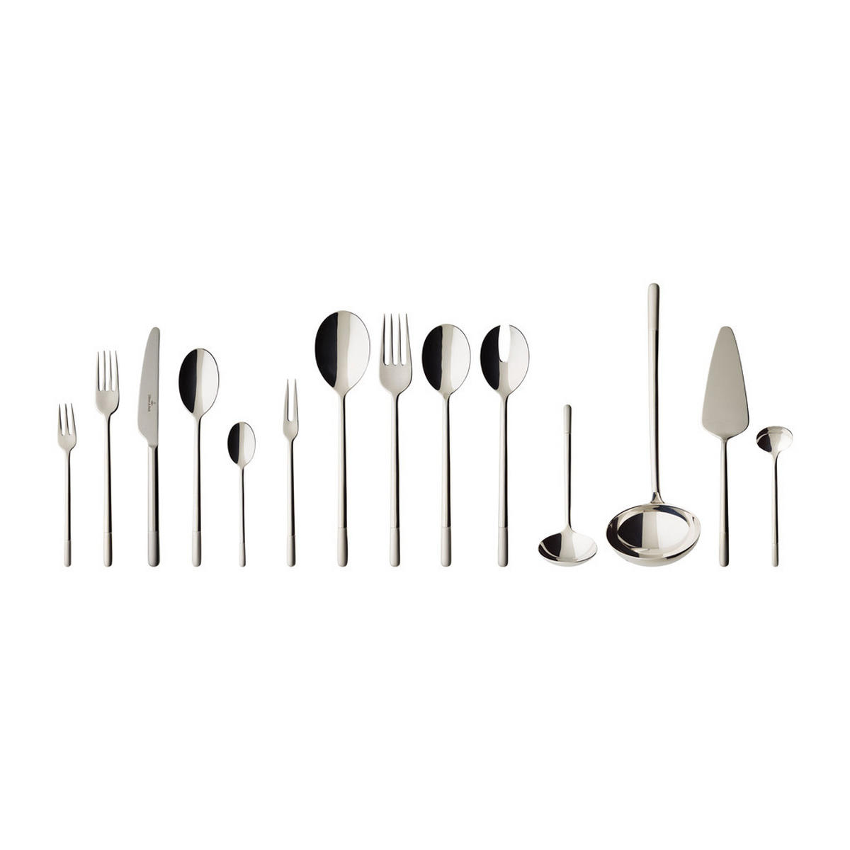 TAFELBESTECK Ella silber 70er Set - Silberfarben, Metall - Villeroy & Boch