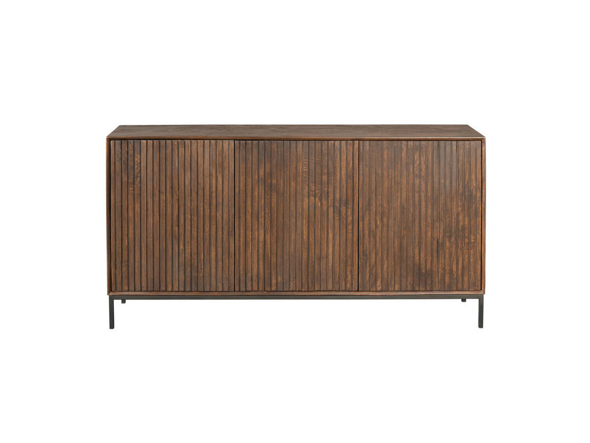 SIDEBOARD Dimora Mangoholz 165 cm / 45 cm Braun - Braun, Holz (165/85/45cm) - Villa Möbel