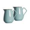 KRÜGE Casa blau 800 ml 2er Set - Blau, Keramik (0.8L) - Ritzenhoff Breker