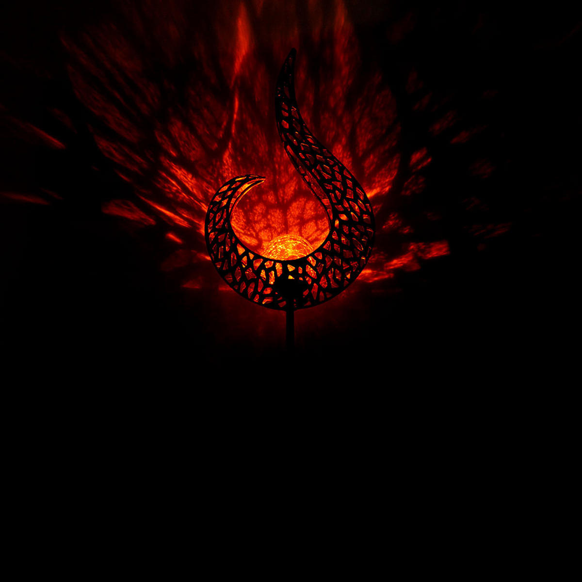 LED AUSSENLEUCHTE Schwarz Metall 2er Set - Schwarz, Glas (16/7/90cm)