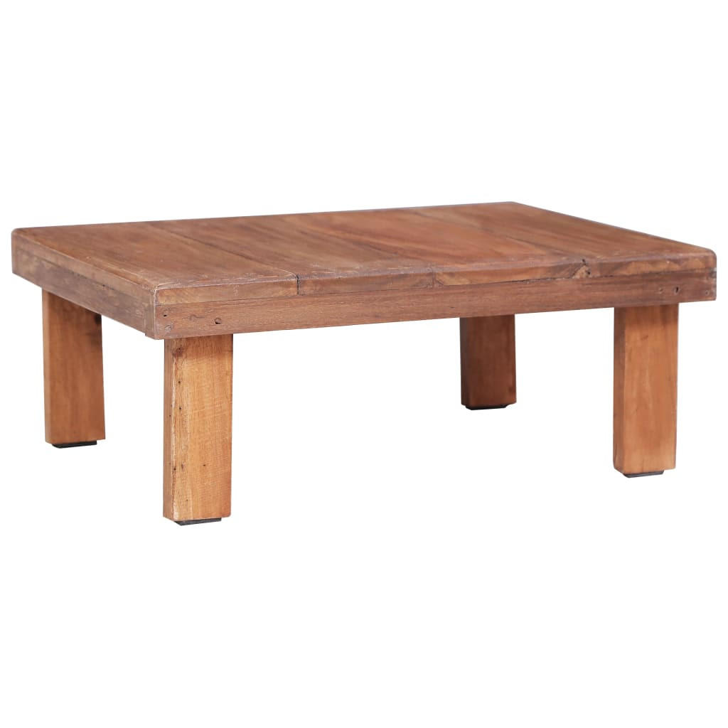 COUCHTISCH 60x45x23 cm Altholz Massiv - Braun, Holz (45/60/23cm) - furnicato