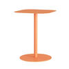 PŘÍSTAVNÍ STOLEK Nastätten - pomerančová, kov (40/40/50cm) - [en.casa]