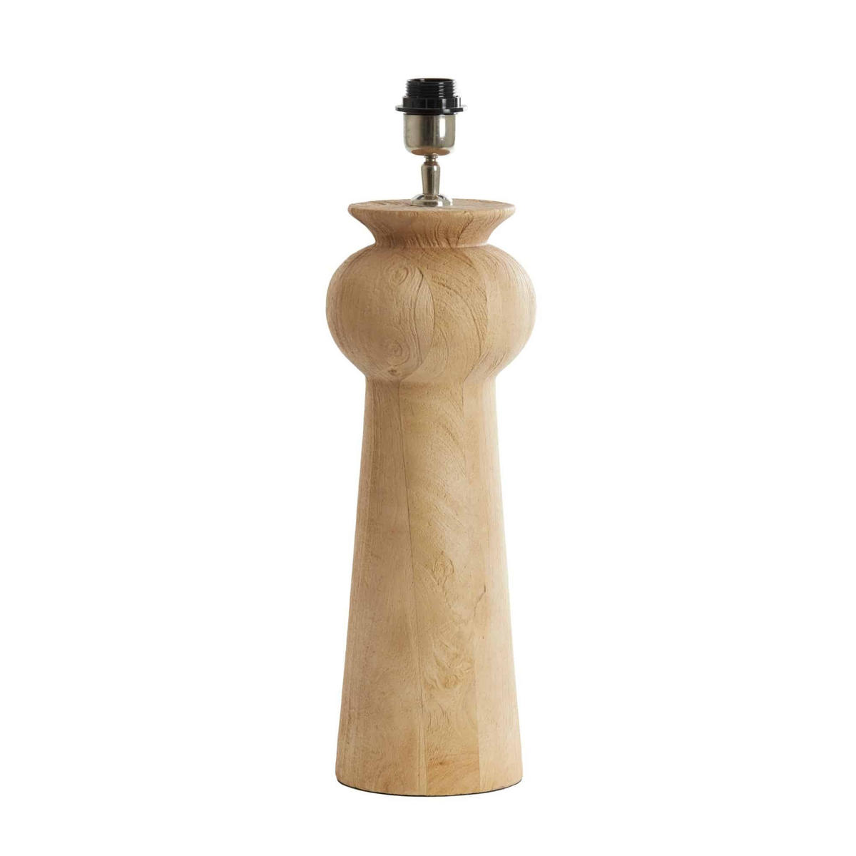 LAMPENFUSS Baglio Braun 19/19/45 cm - Braun, Holz (19/19/45cm) - Light & Living