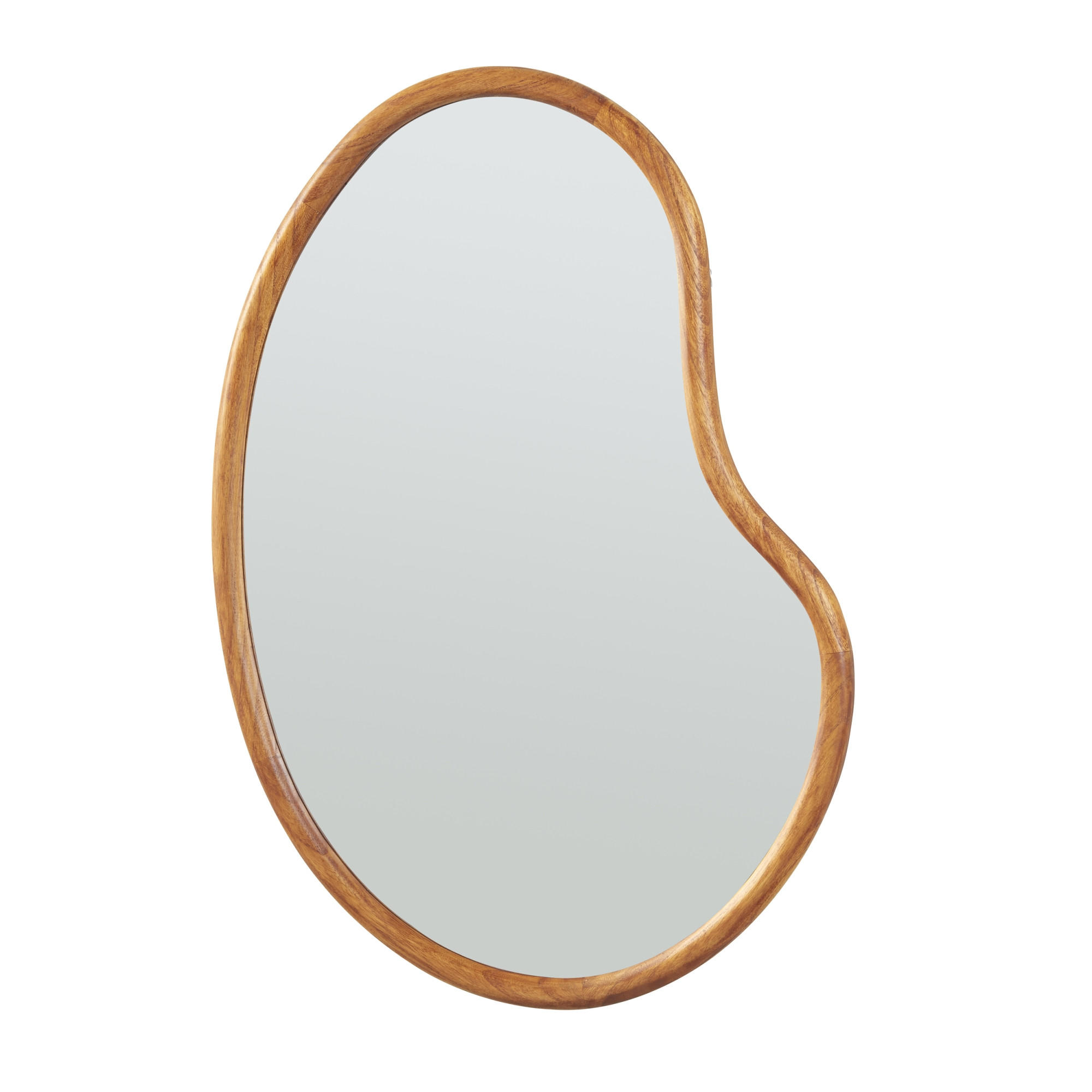 WANDSPIEGEL Jokioinen - Eichefarben, Glas/Holz (55/3/75cm) - [en.casa]