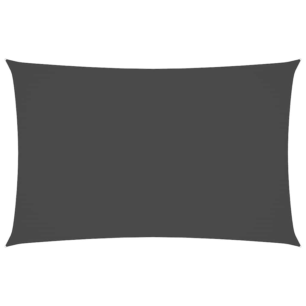 SONNENSEGEL Oxford-Gewebe Rechteckig 2/5 M Anthrazit - Anthrazit, Textil (200/500cm) - vidaXL