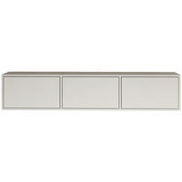 TV-LOWBOARD Framme hängend, 3 Klappen, Weiß, 150/30/30 cm - Weiß, Holzwerkstoff (150.1/30/30cm) - Selsey