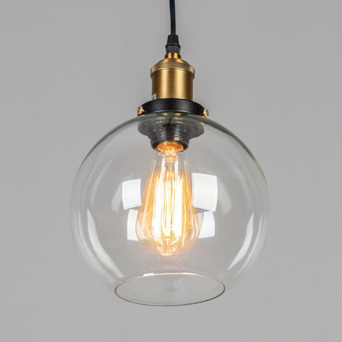 HÄNGELEUCHTE Olivia, Transparant, 29cm - Transparent, Glas (20/20/29cm) - KOSILUM