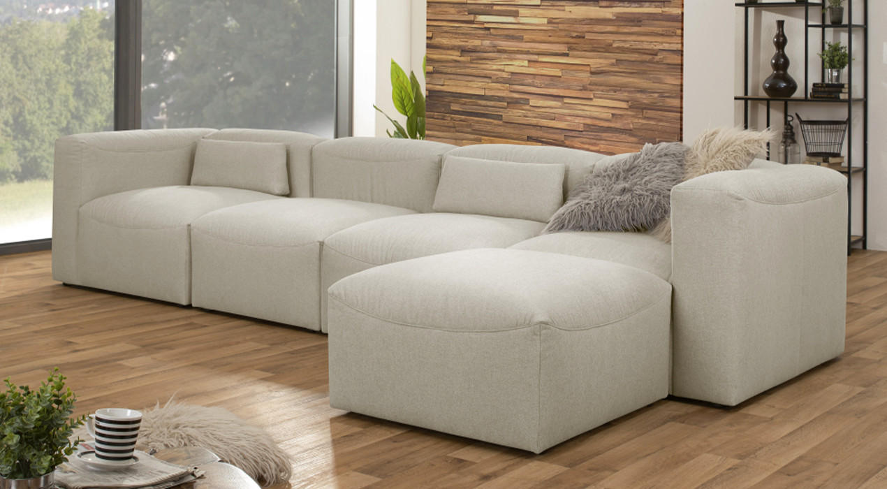 Wohnzimmerserie Modulsofa-Lena