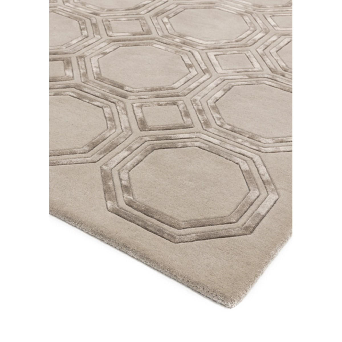 TEPPICH Moderner, handgewebter für Wohn- und Schlafzimmer NAVEL Beige 200 x 300 cm - Beige, Naturmaterialien (200/300cm) - Novatrend