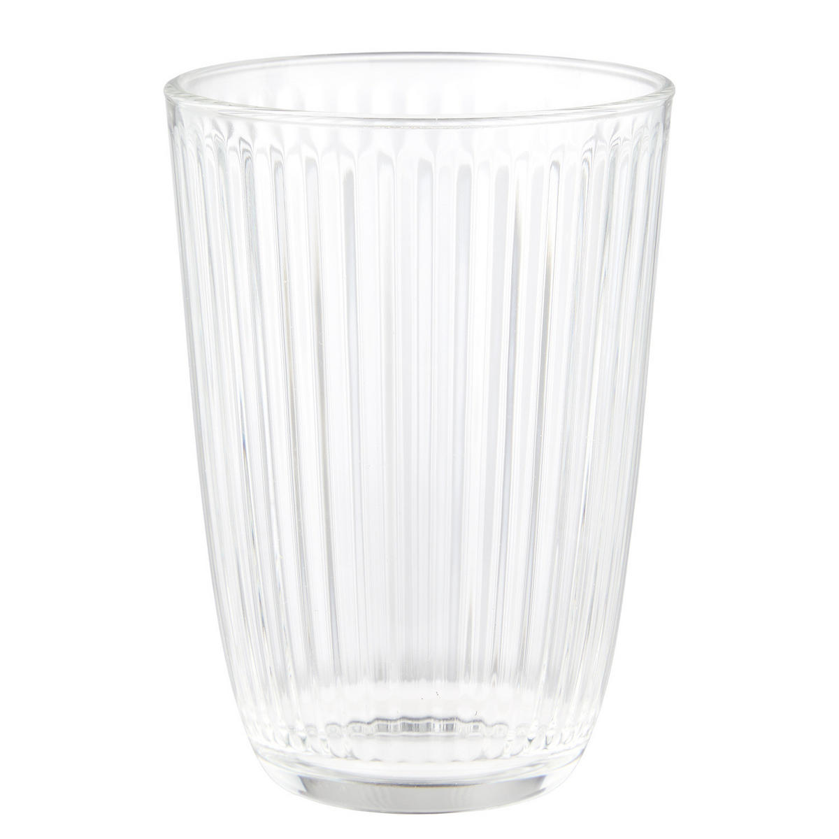 DRINKGLAS (6er Set) Linee - Transparent, Glas (0.39L) - BUTLERS