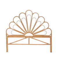 DESIGN-KOPFTEIL aus Rattan, 148 cm - SINGARAJA - Natürlich - Naturfarben, Naturmaterialien (148/139/3cm) - Drawer