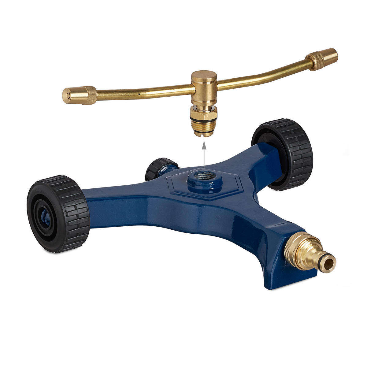 SPRINKLER - Multicolor, Kunststoff/Metall (27.5/10/26cm) - Relaxdays