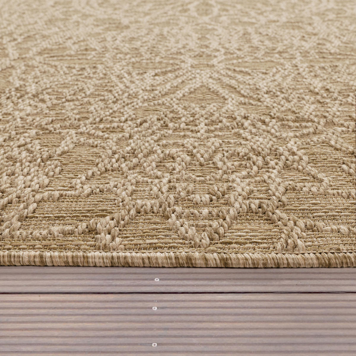 OUTDOORTEPPICH 160/220 cm Rimini 411 - Beige, Textil (160/220cm) - Paco Home