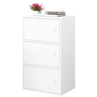 STANDREGAL , weiß, 78/30/40 cm - Weiß, Holz (40/78/30cm) - MUVU