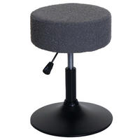 HOCKER Grau - Grau, Textil (37/57/37cm) - MCW