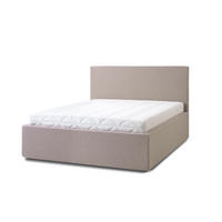 POLSTERBETT Puro Grande 160x200 in Siena Beige - Beige, Holz (160/200cm) - Letti Moderni