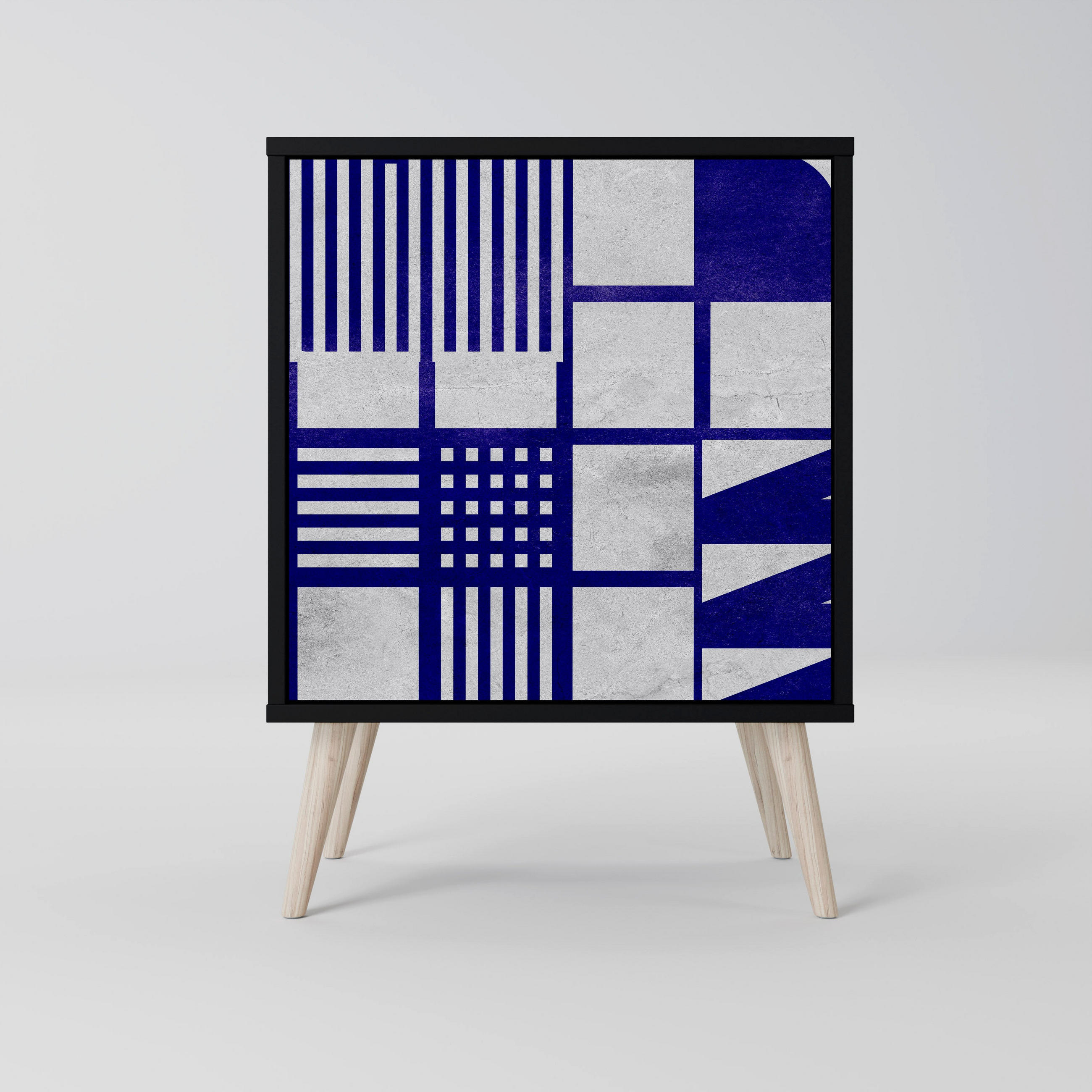 SpaceRebels Sideboard Schwarz 57.5x77.5x42 cm