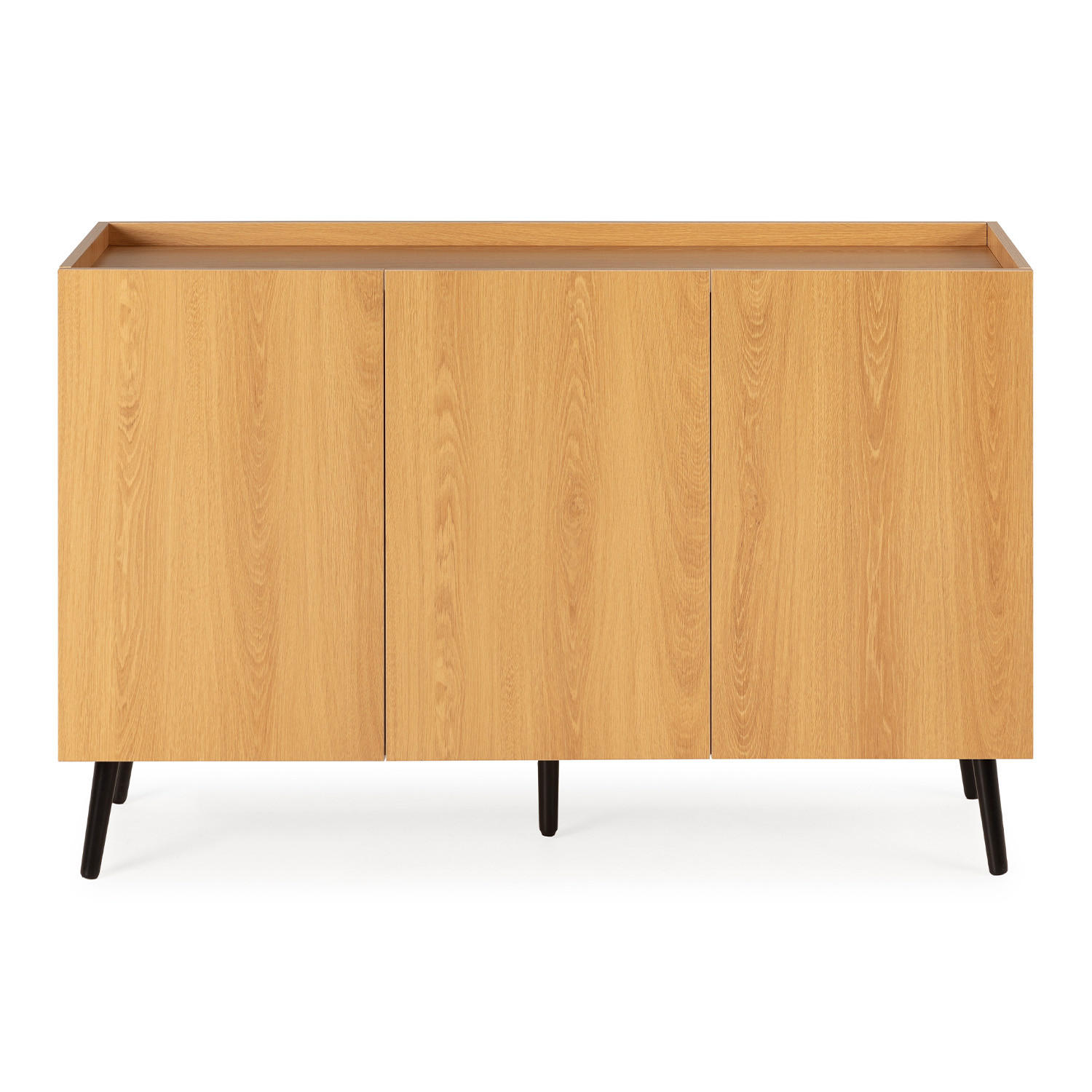 SIDEBOARD Siren 3 türen Eichenfarbe - Honigeiche, Holzwerkstoff (120/76/40cm)