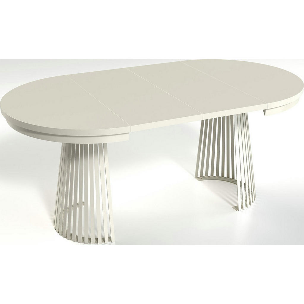 Thumbnail - WFL Group Esstisch, Eiche Artisan, Holzwerkstoff, Rund,Rund, 100x75x100 cm, Esszimmer, Tische, Esstische