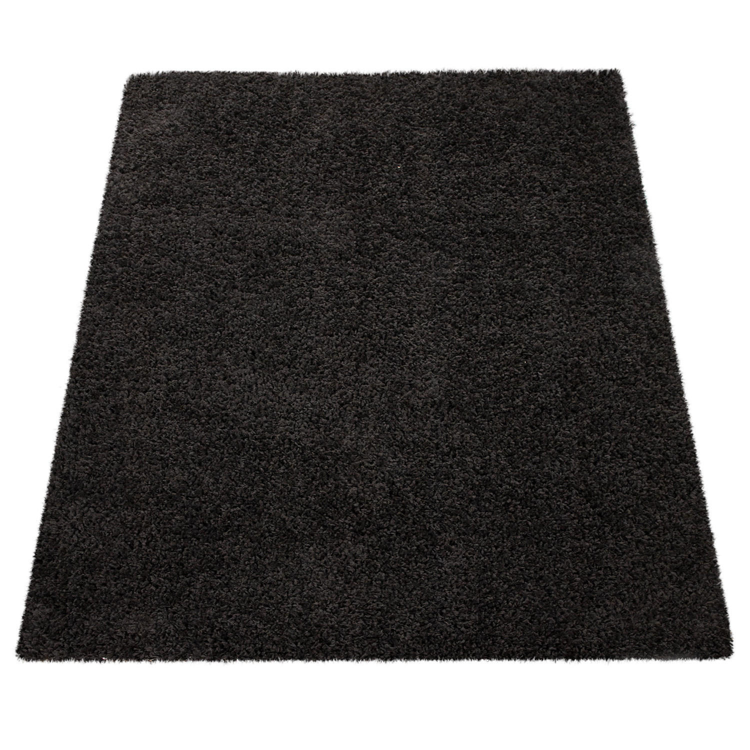 HOCHFLORTEPPICH 60/100 cm Sky 250 - Schwarz, Textil (60/100cm) - Paco Home