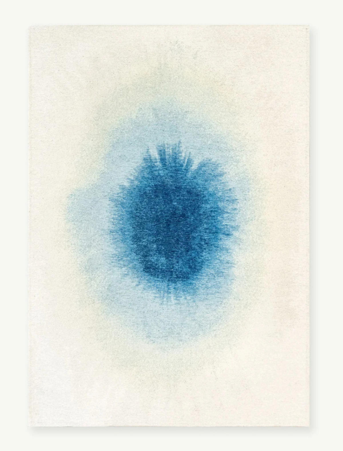 TEPPICH modern Flachgewebe GLOBE Blau 240 x 340 cm - Blau, Textil (240/340cm) - Novatrend