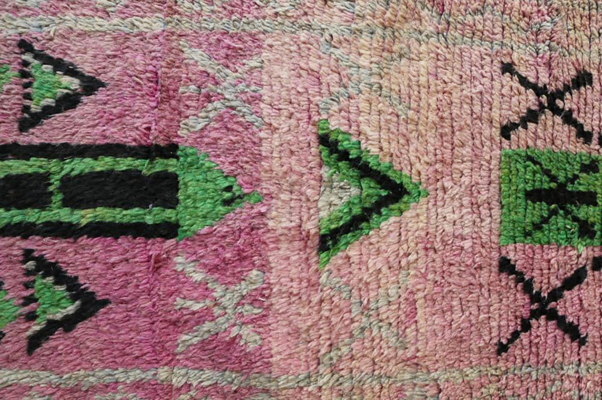 BERBERTEPPICH aus reiner Wolle 81x 389 cm - Multicolor, Naturmaterialien (81/389cm) - AFK Living