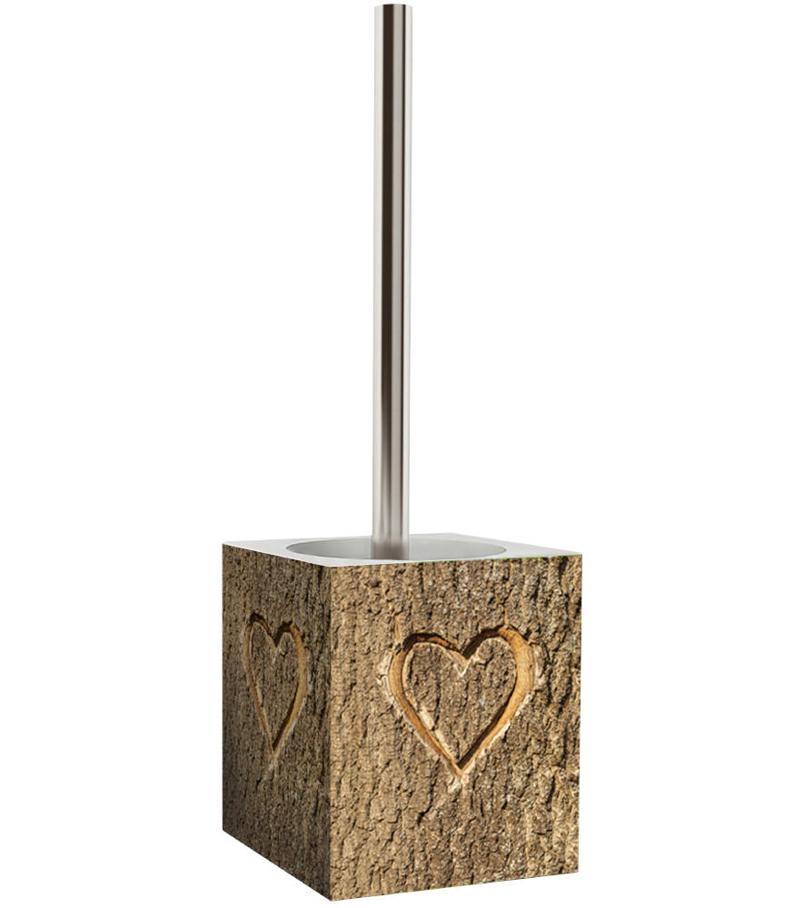 WC-BÜRSTE True Love - Braun, Kunststoff (10/37/10cm) - Sanilo