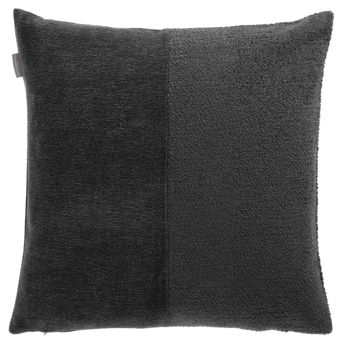 ZIERKISSENHÜLLE MATCH - Anthrazit, Textil (45/45cm) - Musterring