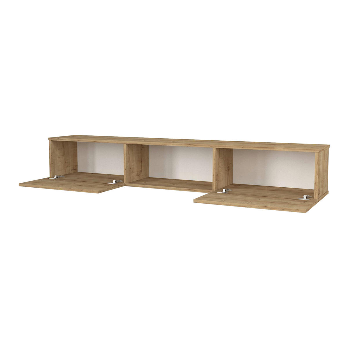 TV SKŘÍŇKA Paltamo - barva dubu, kompozitní dřevo (180/29.5/31cm) - [en.casa]
