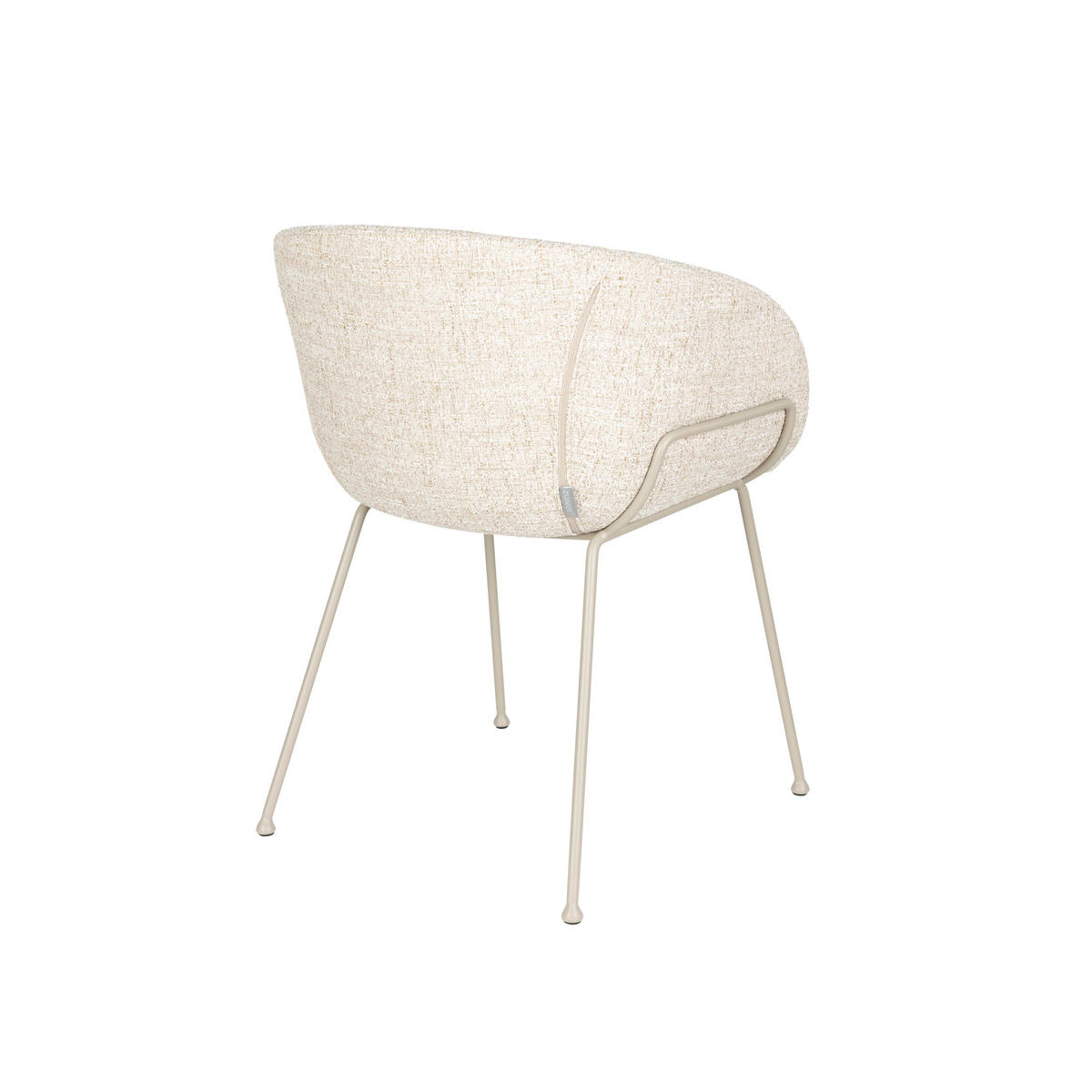 ESSZIMMERSTUHL Feston Beige - 2 er Set - Beige, Kunststoff (56.5/77/55cm) - Zuiver
